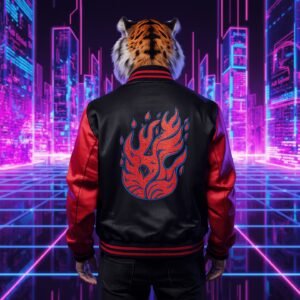 Alternative view of Tiger Varsity Jacket – Fierce Edition