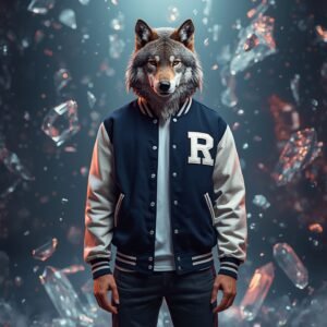 RAYDUS Wolf Varsity Jacket – Alpha Edition
